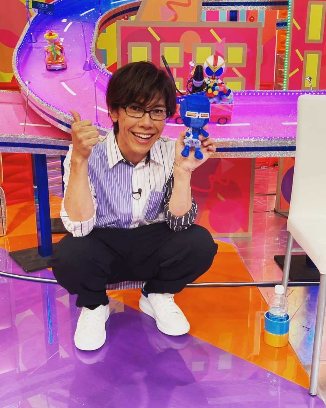 佐藤拓也のインスタグラム：「with VROON👓⛏」