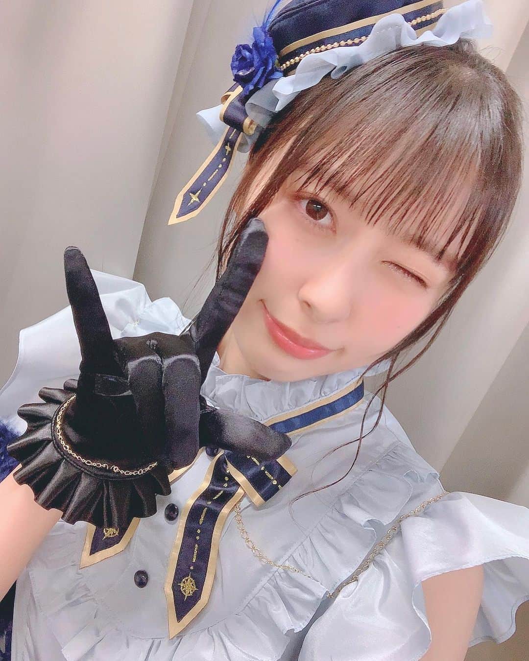 近藤玲奈のインスタグラム：「ポニテイズム＆ポニテシンフォニア💙﻿ ﻿ #シャニマス」