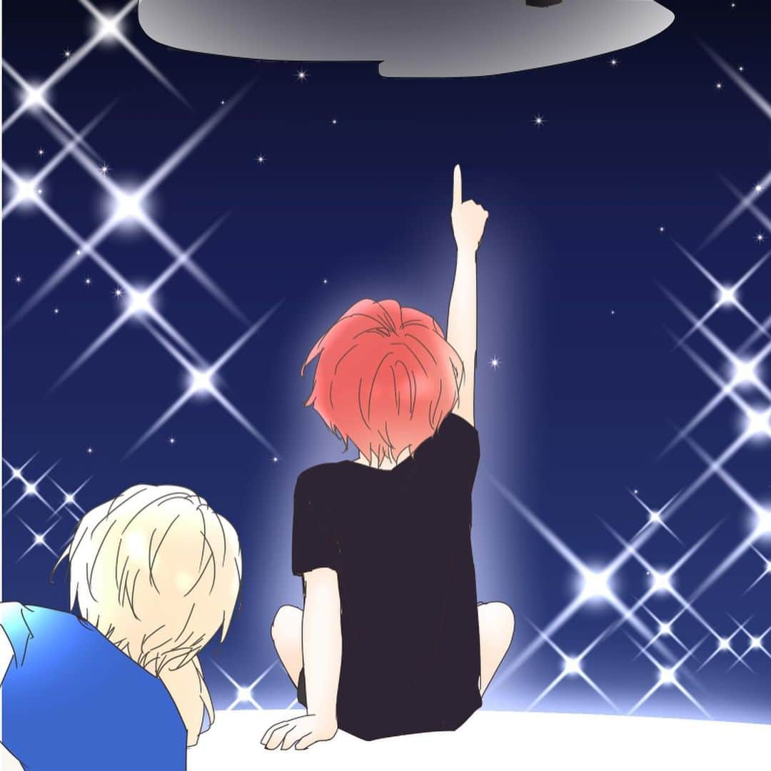 杏さんのインスタグラム写真 - (杏Instagram)「Wish Upon a Star💫 星がみたいな〜🌌  #linewebtoon  #彼はチョコラテ  #巧克力拿鐵男孩 #ChocoLatte #他是巧克力拿铁 #กรุ่นไอรักรสช็อกโกแลต」6月6日 16時58分 - ann_u_u