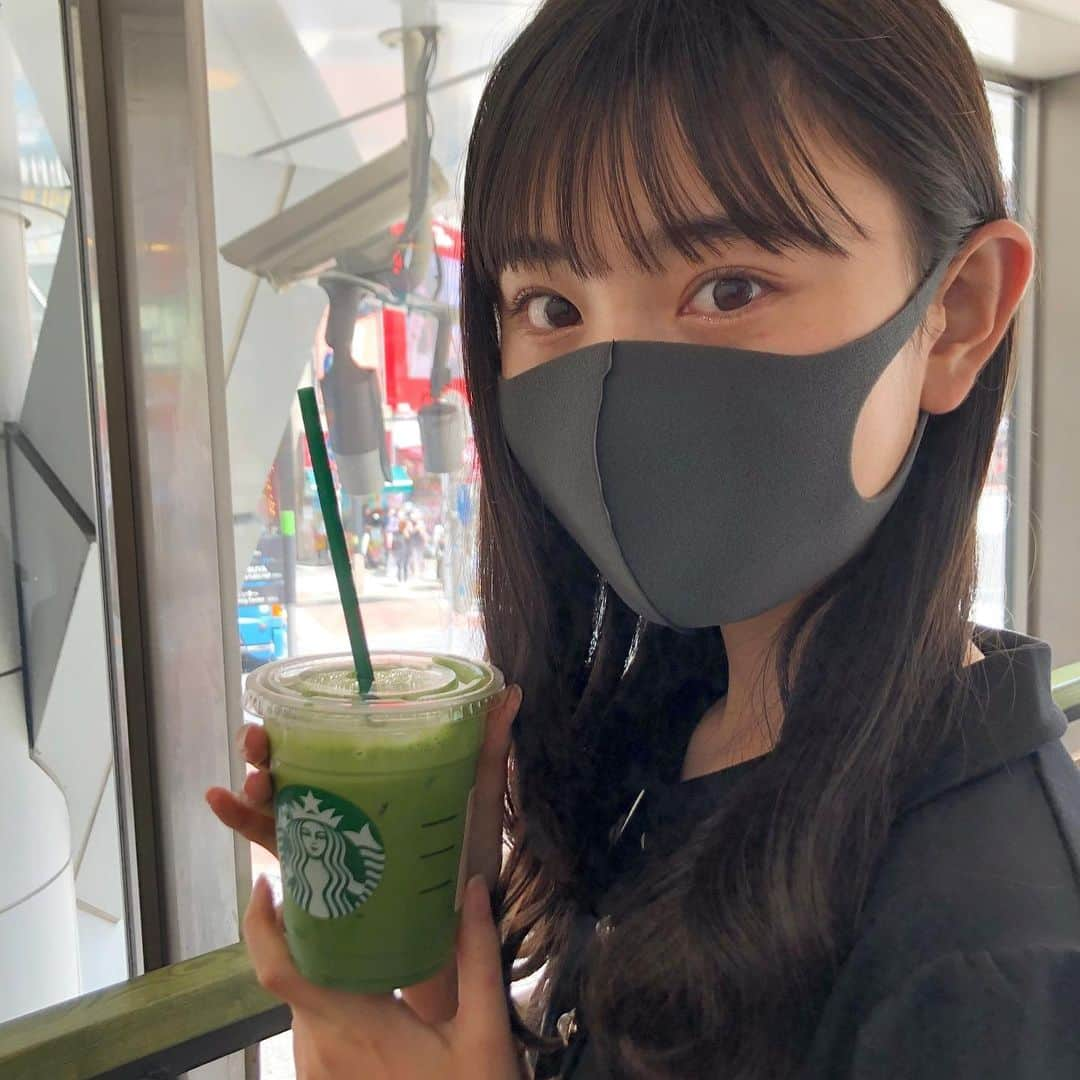 近藤藍月さんのインスタグラム写真 - (近藤藍月Instagram)「︎︎ 抹茶ティーラテに ･エクストラパウダー ･エクストラミルク ･ライトアイス ･無脂肪乳に変更 ︎︎ のカスタムしたよ🍵🥛 ︎︎ 普通の抹茶ティーラテより味が濃くなって美味しかったよ〜おすすめ！ ︎︎ ︎︎ #ニコラ#nicola#近藤藍月 #スタバ」6月6日 17時44分 - kondo_aki_official