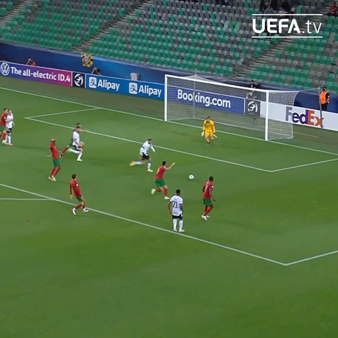 UEFA.comのインスタグラム：「Goal that sealed #U21EURO glory! 🏆 🇩🇪 Lukas Nmecha ⚽️」