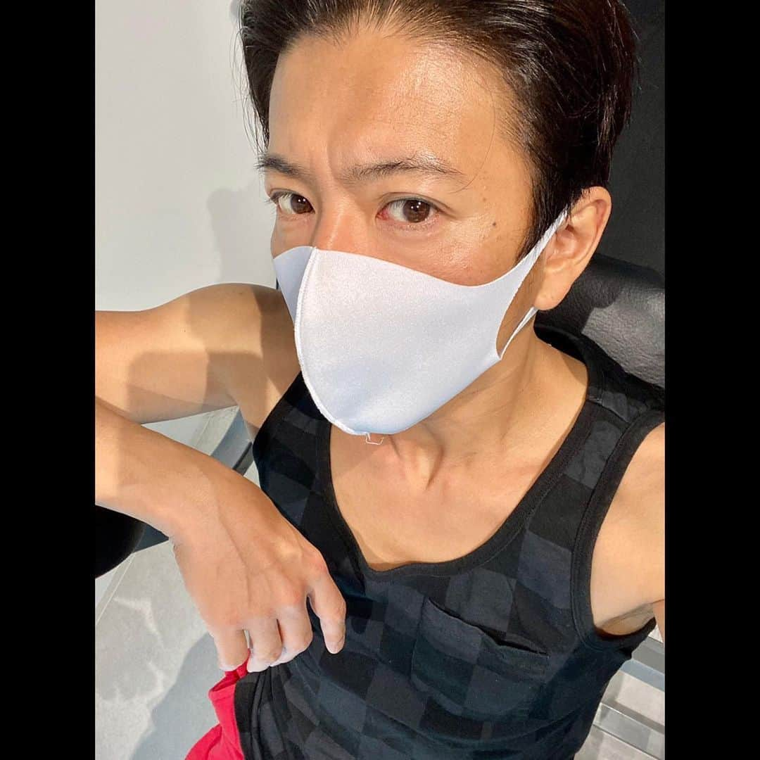 木村拓哉さんのインスタグラム写真 - (木村拓哉Instagram)「﻿ ﻿ 「今日も、昨日と違う部分をしっかり動かしましたぁ〜‼︎﻿ そして、スタッフの方にバッチリ解していただきましたぁ〜‼︎﻿ 完璧‼︎」﻿ ﻿ STAYSAFE!﻿ ﻿ 拓哉﻿ #木村拓哉#TakuyaKimura」6月7日 16時54分 - takuya.kimura_tak