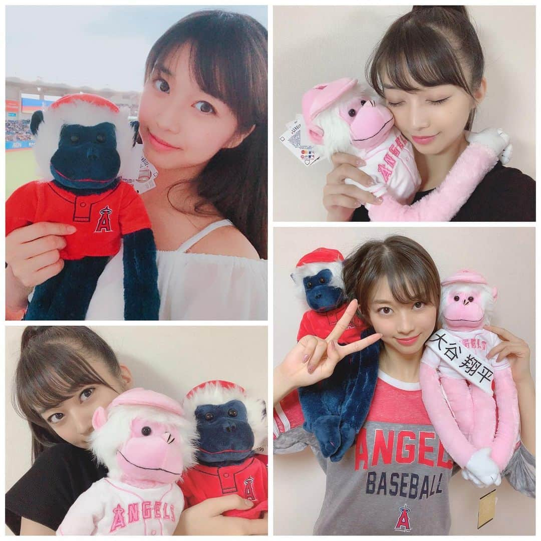 牧野真莉愛さんのインスタグラム写真 - (牧野真莉愛Instagram)「♡ ♡ 💕🎂✨HAPPY BIRTHDAY，RALLY MONKEY❣️✨🎂💕 🐵🎂🐰 RALLY MONKEY🐵🎂06/06/2000 MARIA MAKINO🐰🎂02/02/2001 🐵🎂🐰 ✨❤️🐵RALLY TIME！🐵❤️✨ ♡ ♡  #rallymonkey 🐵 #ラリーモンキー #rallytime 🐵 #Angels #mlb  #モーニング娘21 #morningmusume21 #牧野真莉愛」6月7日 14時09分 - maria_makino.official