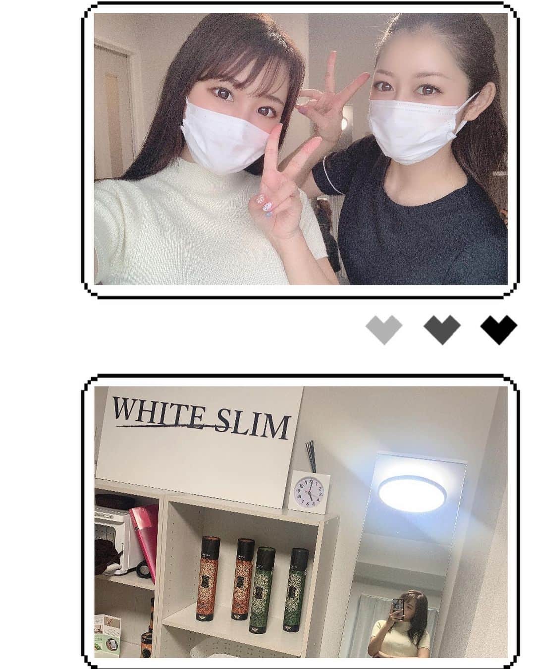 加藤里奈さんのインスタグラム写真 - (加藤里奈Instagram)「⋆ 初めての痩身エステ！！ ずっとやってみたかったんだけど、 効果抜群すぎました😭😭❤︎  一回でも全然違って、 ビフォーアフターみてびっっくりでした😭  施術はちょっとぴりぴりするけど 耐えれる痛みだし、効果実感しすぎて 本当によかった😚  そして施術してくれたまゆさんが 可愛すぎて、話盛り上がりすぎて、 めちゃ楽しかった❤︎❤︎  海行くまで、頑張るぞ〜！😌  #ootd #fashion #instafood #instagram  #hairstyle #outfit #code #instafashion  #ファッション #撮影 #ヘアスタイル #ヘア  #コーディネート #コーデ #今日の服  #whiteslim #痩身エステ」7月6日 19時12分 - katoco0326