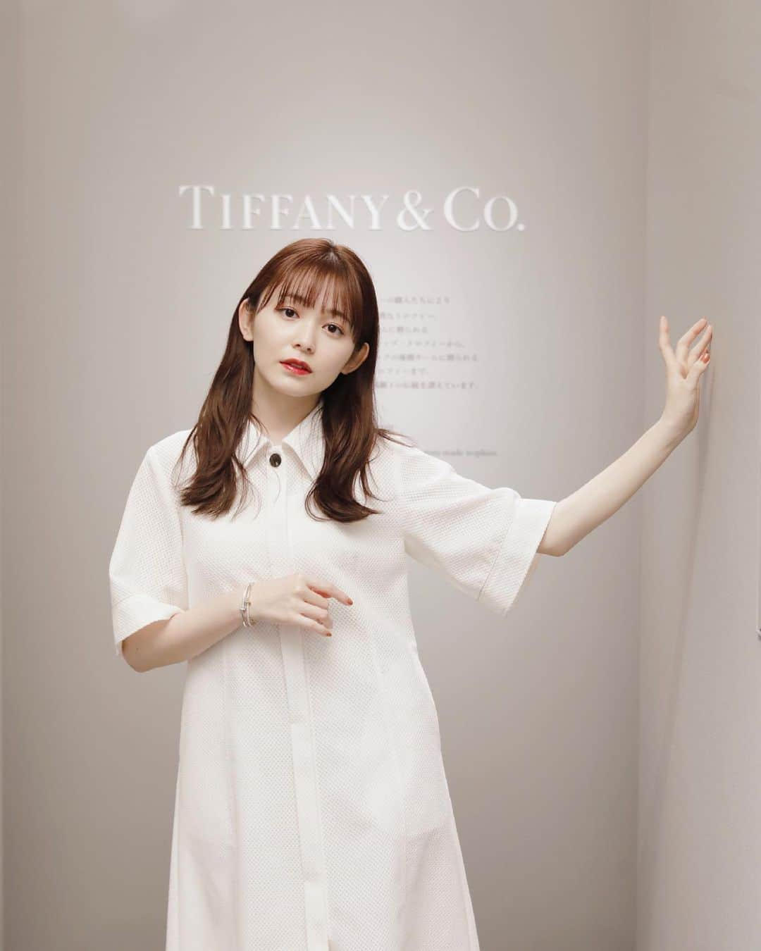 久間田琳加さんのインスタグラム写真 - (久間田琳加Instagram)「TIFFANY＆Co. 「TIFFANY SPORTS」💙 キラキラとしている空間に、胸が高鳴りました☺️ 私はバングルを重ね付けしました💎  @tiffanyandco  #TiffanyxCatStreet」7月2日 22時35分 - rinka_kumada0223