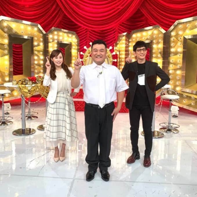 柴田英嗣のインスタグラム：「アンタに100万  #好評により縮小して第二弾！！！ #ゲスト無し！！！ #したがって山崎の稼働倍！！！ #英嗣は喉からす。 #この番組好きなんだよねーw #山崎と全ての絡みがくだらねーから。  #協力してくれた皆さんアザス！」