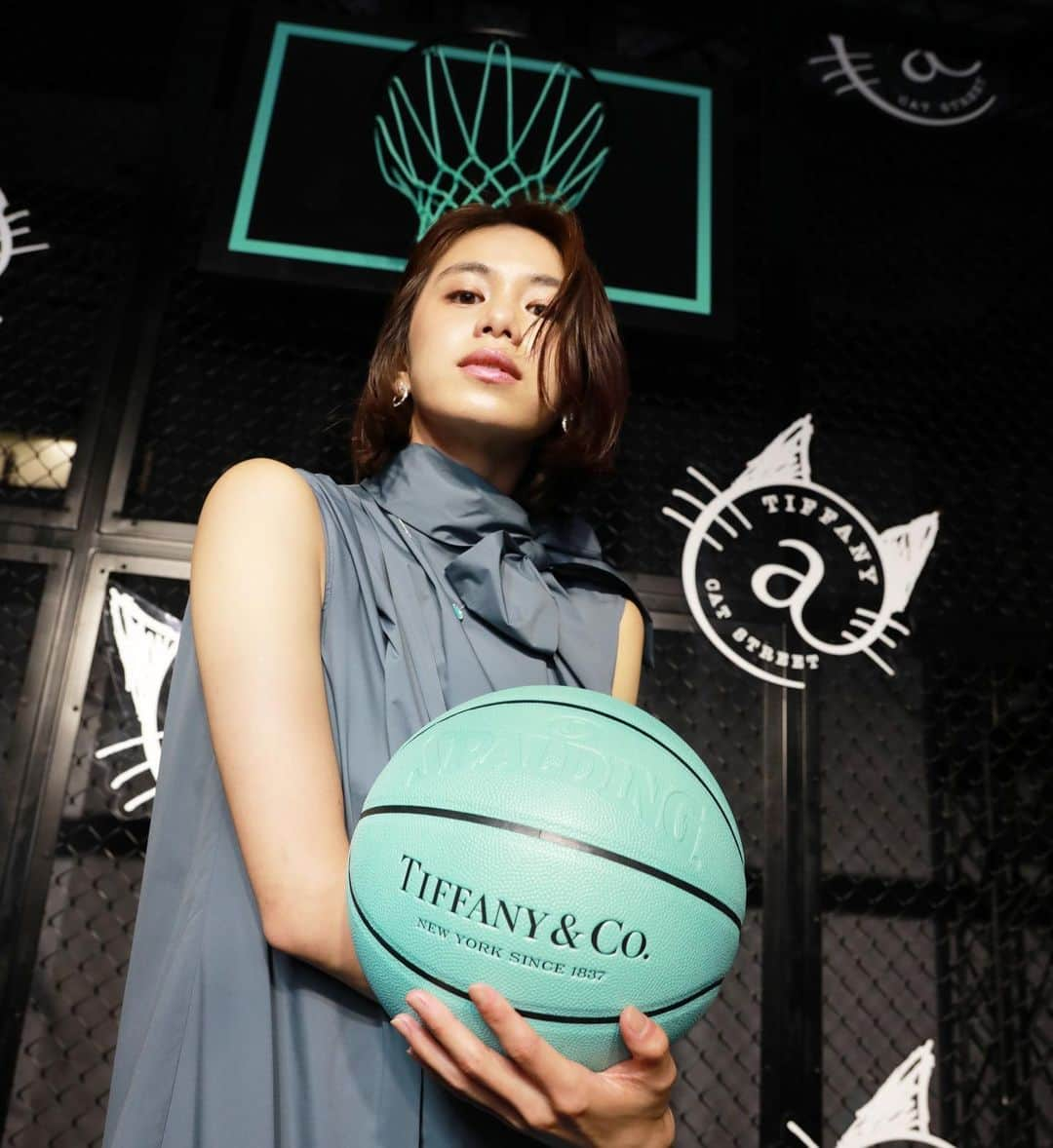 佐藤晴美さんのインスタグラム写真 - (佐藤晴美Instagram)「『TIFANNY SPORTS』 Special Session Event  💎🏀⛹️‍♀️🤍   #TiffanyxCatStreet」7月2日 21時31分 - sato_harumi__official