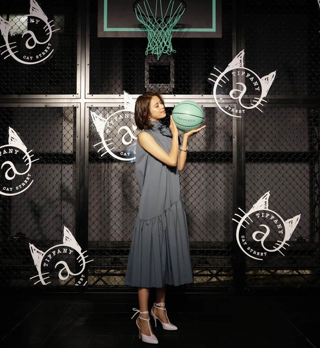 佐藤晴美さんのインスタグラム写真 - (佐藤晴美Instagram)「『TIFANNY SPORTS』 Special Session Event  💎🏀⛹️‍♀️🤍   #TiffanyxCatStreet」7月2日 21時31分 - sato_harumi__official