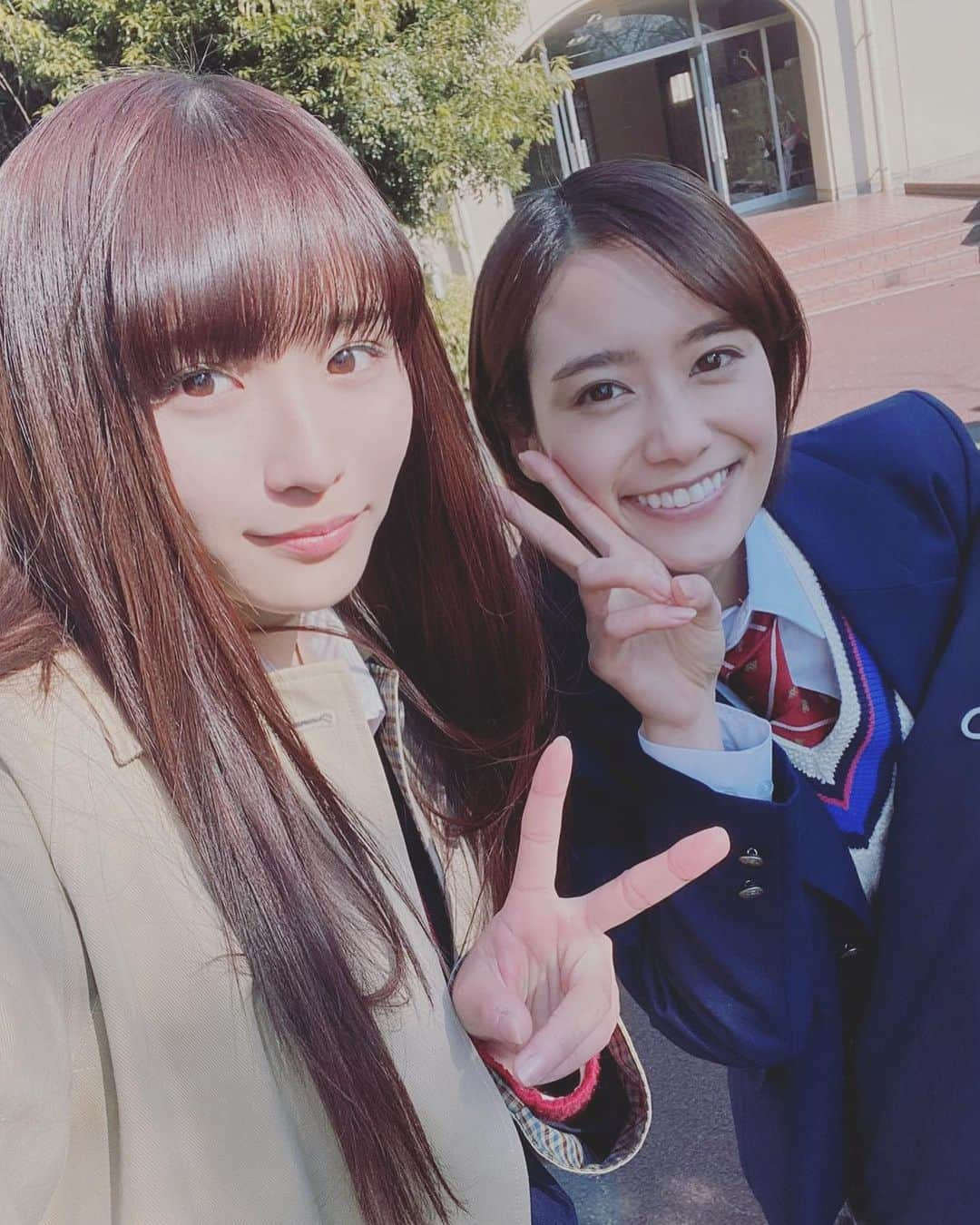 浅川梨奈さんのインスタグラム写真 - (浅川梨奈Instagram)「そろそろみんな悪ラブ2周目いったあたりかな？？笑  さて今日はしーちゃんとの写真を。 実は3度目の共演でした。 それに気づいたのはついこの間。 お互いに認識してなかった。笑」7月3日 9時27分 - asakawa_nana