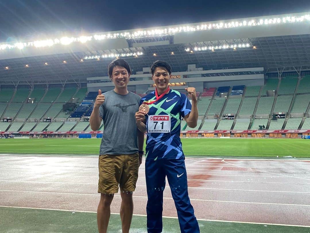 山縣亮太さんのインスタグラム写真 - (山縣亮太Instagram)「東京五輪内定しました。 全ての応援とサポートに感謝します。 #東京五輪　#日本選手権陸上」7月3日 13時37分 - y.ryo34