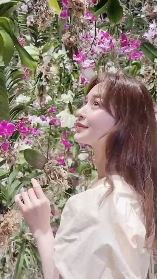 のインスタグラム：「Floating Flower Garden💐💐💐  @teamlab.planets」