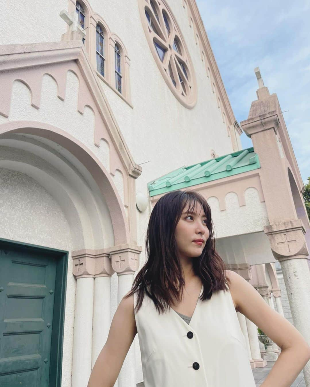 石川恋さんのインスタグラム写真 - (石川恋Instagram)「#portrait by @booro.jp ⛪️」7月3日 18時28分 - ren_ishikawa