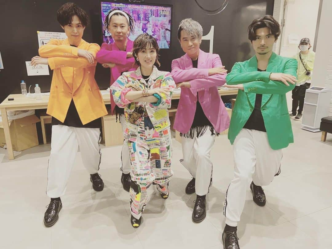 TOMO さんのインスタグラム写真 - (TOMO Instagram)「荻野目洋子さんとコラボさせて頂きました！  久々のwith Dは嬉しかったです！  #musicday #音楽は止まらない」7月3日 20時18分 - dp_tomo0561