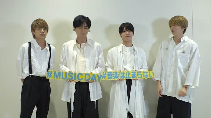 日本テレビ「The Music Day」のインスタグラム：「Sexy Zoneの皆さんから コメントが到着しました🥀 Part2  #MUSICDAY #櫻井翔 #SexyZone」