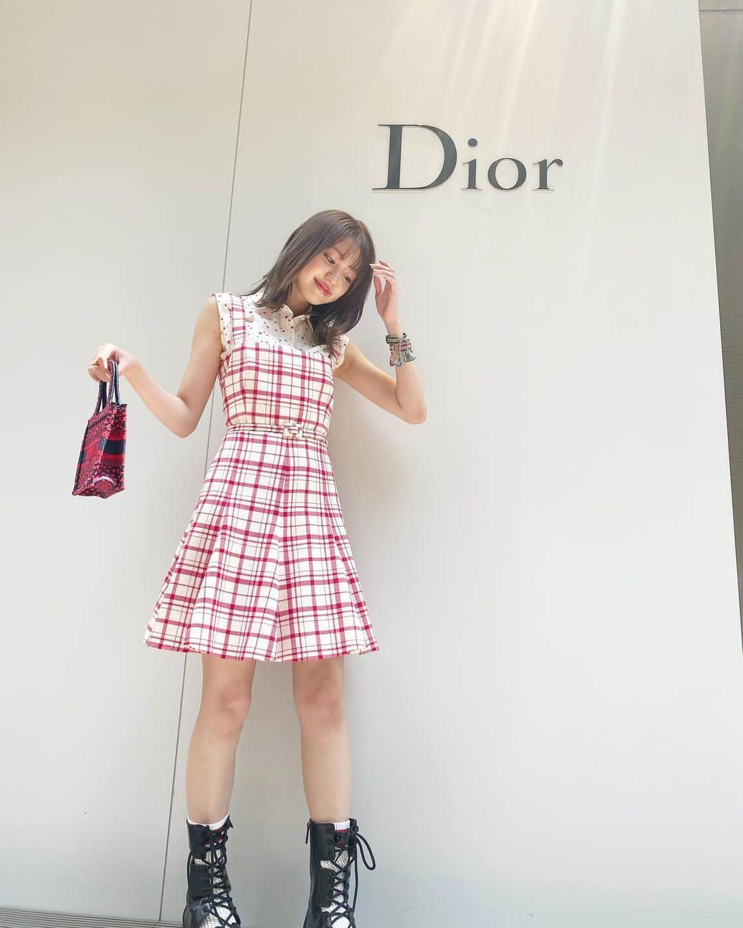 香音さんのインスタグラム写真 - (香音Instagram)「リングの🕊❤️見つけた？ お洋服も @dior コーデでした ...♡♡  #Dior」7月3日 23時27分 - kanon420_official