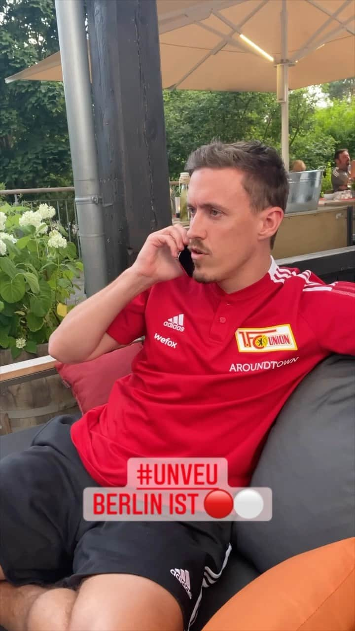 マックス・クルーゼのインスタグラム：「🔴⚪️ @1.fcunion @herthabsc @prince27 😉 #unveu #eisernunion」