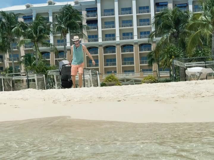ジョエル・ムーアのインスタグラム：「All to ourselves today 😎😎」