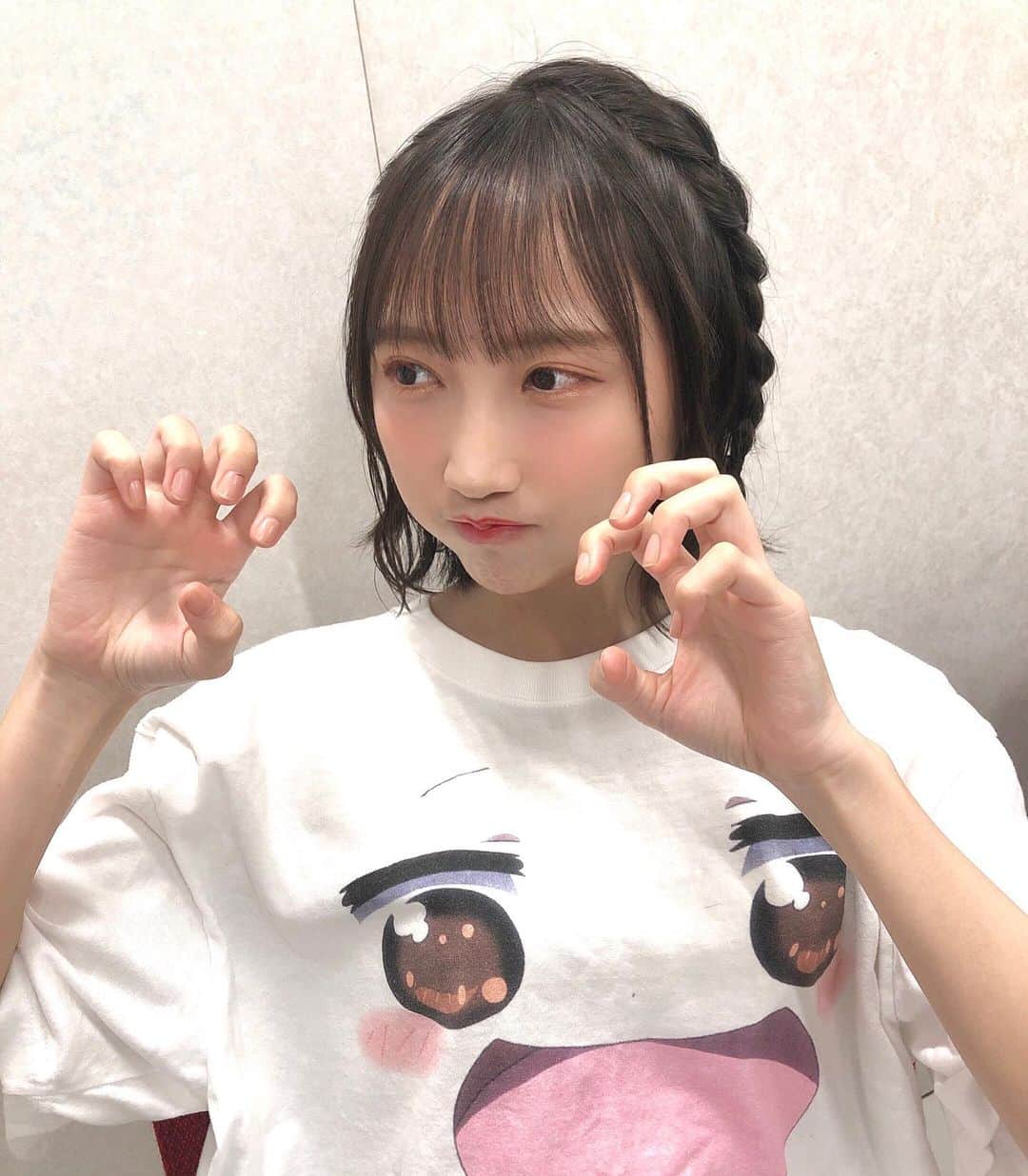 薮下楓のインスタグラム：「🌝  #薮下楓 #STU48 #干物妹うまるちゃん」