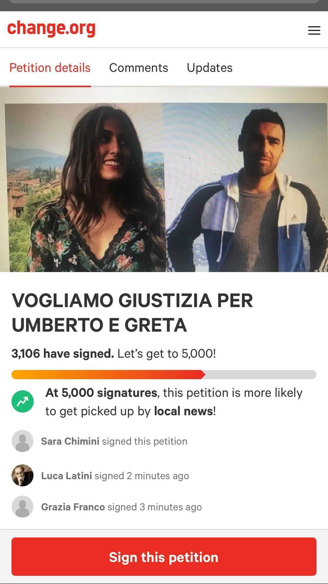 サーシャ・グレイのインスタグラム：「The press has released the identities of the tourists that killed my friend Umberto Garzarella & Greta Nedrotti. #PatrickKassen & #ChristianTeismann left Italy right after killing the two. Neighbors say they haven’t seen them. Christian is apparently the Vice President of @lenovo a billion dollar company (at the end of this video Lenovo denied entry to journalists). Patrick owns a company called Cellergy. They’ve not commented on the incident. Aren’t there typically moral clauses in corporate contracts regarding termination without pay? Let’s see that happen. Let’s search for answers, and let’s hope that they live up to their mistakes and APOLOGIZE TO THE FAMILIES. Don’t forget Greta drowned but could have been saved, Umberto died instantly. Please click the link in my bio and sign the petition, justice for Greta & Umberto!!! ✊✊✊if you want to know more just look at my page and/or Twitter feed  Video Credit: Studio Aperto, Italia 1」