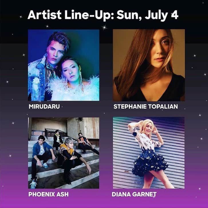 ステファニーのインスタグラム：「Hey! I am super excited to announce to you guys that I will be singing at Anime Expo tonight along with these amazing artists! Don’t miss it!! Register link here: http://tixr.com/pr/Twitter/23015  こんばんは！本日7/4 アニメエキスポに出演させていただきます。是非お見逃しなく😊詳しくはこちらから: http://tixr.com/pr/Twitter/23015  Happy 30th anniversary @animeexpo !!! アニメエキスポ、今年で30周年だそうです、おめでとうございます🎉」