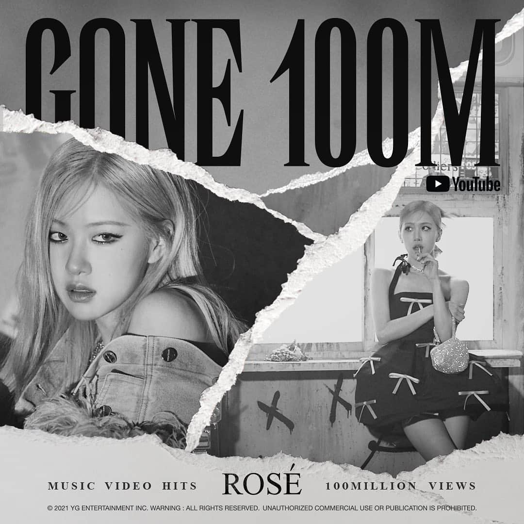 BLACKPINKさんのインスタグラム写真 - (BLACKPINKInstagram)「#ROSÉ #로제 #BLACKPINK #블랙핑크 #Gone #MV #100MILLION #YOUTUBE #YG」7月5日 14時16分 - blackpinkofficial