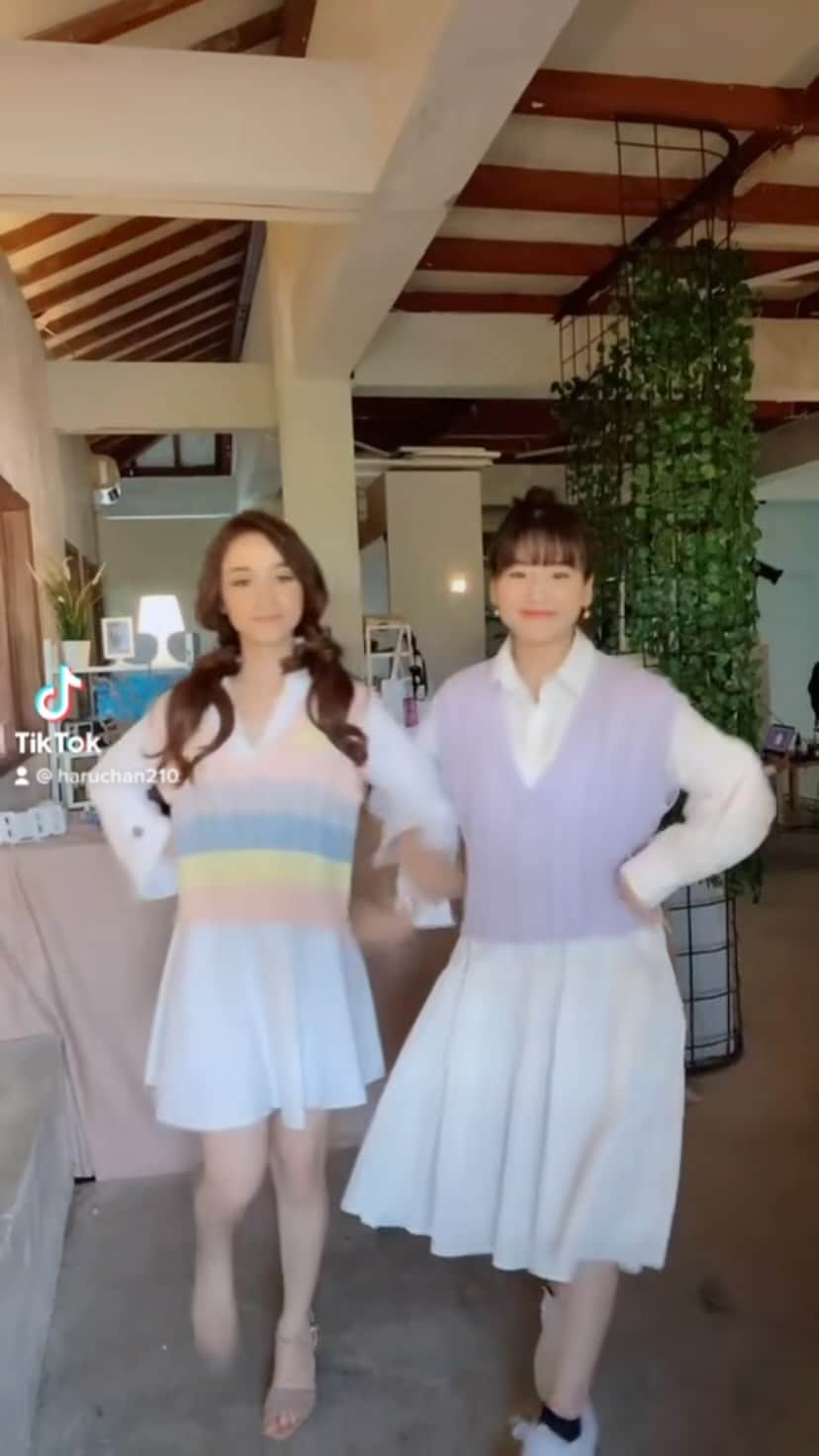 仲川遥香のインスタグラム：「Kangen @ayanashahab 🥺💖  #indonesia #jepang #🇯🇵🇮🇩」