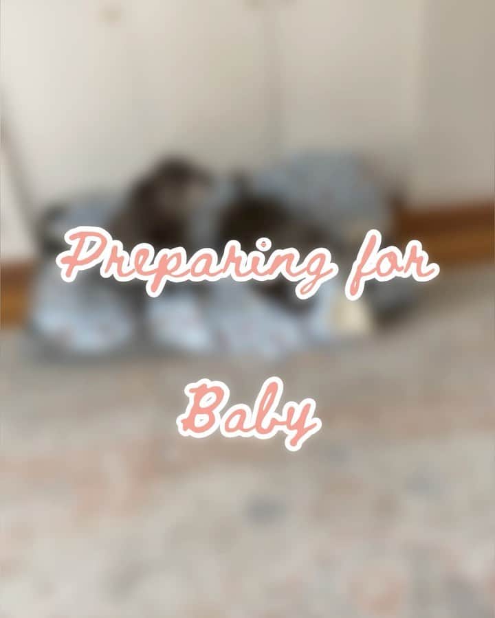 DARREN&PHILLIPのインスタグラム：「Preparing for Baby. 🥰♥️ There were so many of you interested in what we’ve been doing so we thought we’d share some tips here. 🥰 We have no idea what Dazzy and Philly will make of the new arrival. With almost 10 years of them being our only children these spoiled boys have had a long time to get used to lapping up every second of our attention, so no doubt it’ll be a huge adjustment for them to have to share that attention with a strange furless sibling. We know that good preparation can only help with the process of making their lives a little bit easier when she arrives, so we started getting some things down pat to have great structure in place.  Here’s some of the things we’re doing.  1. Place train. We’ve been working on this a long time. Place train helps them know that when we ask them to go to their bed it’s time to relax, without feeling as though they need to follow us around the house. It’s been a great tool for inviting the boys off place for a cuddle rather than our old set up of ‘cuddle on demand’ 😂 2. Loud baby cries. This is a relatively new one for us. Philly is v sensitive to loud sounds so we knew we had to add this into our practice. We plan on playing these sounds daily until our little doll is here. Hopefully by then they’ll be used to the extra chaos! And us too 😂 3. Let them see the picture of us carrying something new around. For this I put my phone playing the baby cries inside the blanket, so they could realise that the sound follows me around. They were VERY interested in this one 😂 I haven’t let them sniff ‘baby’. I won’t until she’s the real thing. This practice is purely to get them used to the picture of us nurturing something new. 🥰 4. Seperate sleep train. This one is huge in our opinion. Imagine getting kicked out of the bed right when this new strange crying machine arrives! We’ve been lucky in a way to have been trying for baby for some time, so we did this over a year ago now and it was the best thing we ever did. The boys love their ‘den’ and sleep peacefully in there every night. We’re lucky that the boys won’t associate their new sleep routine with baby!  5. Practice with new baby products. Cont below」