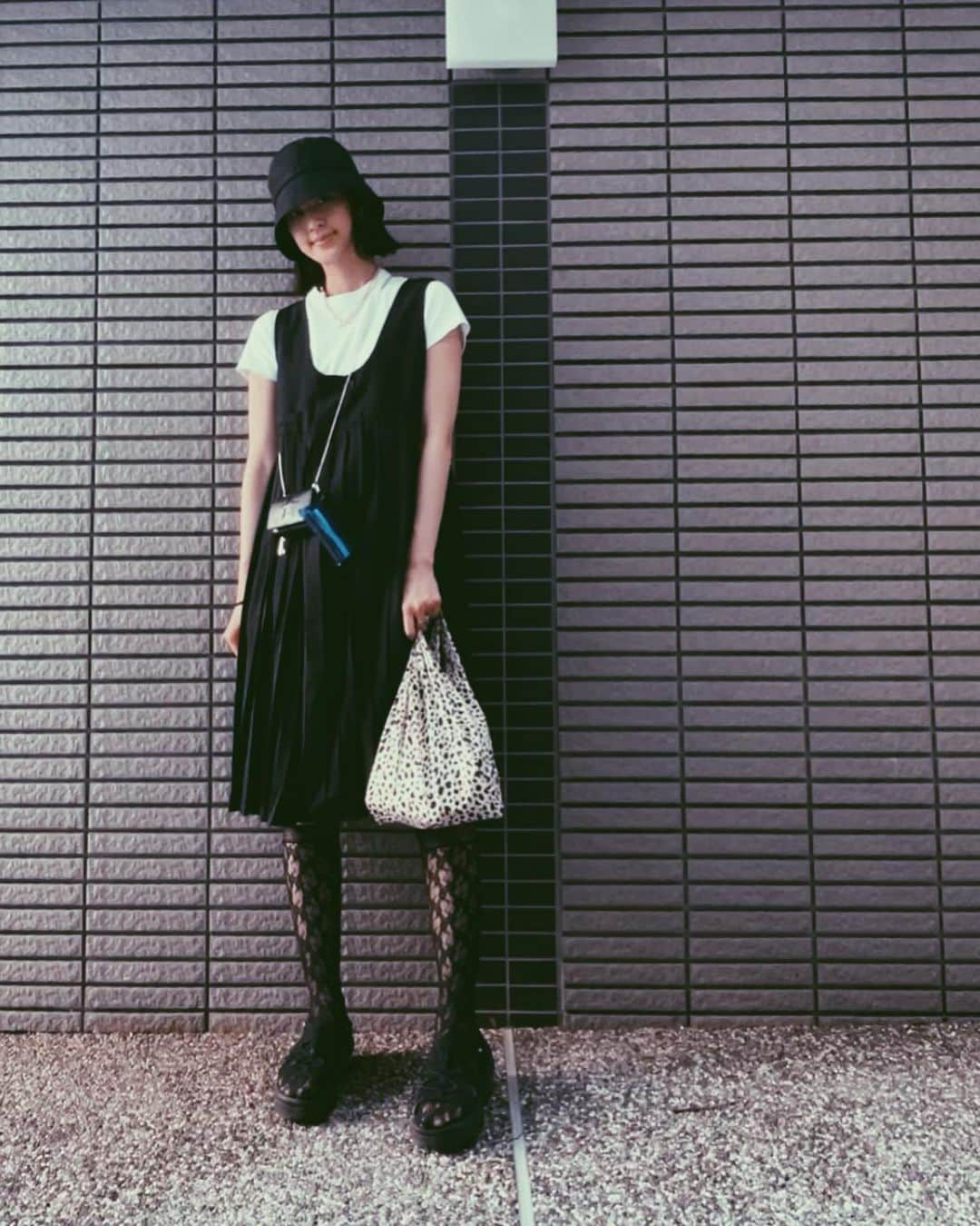 青野楓さんのインスタグラム写真 - (青野楓Instagram)「ふく🐼🌚🍙⚽️🎱  #kaede626style #ファッション#コーデ#fashion#ootd#outfit」6月12日 17時59分 - kaede626