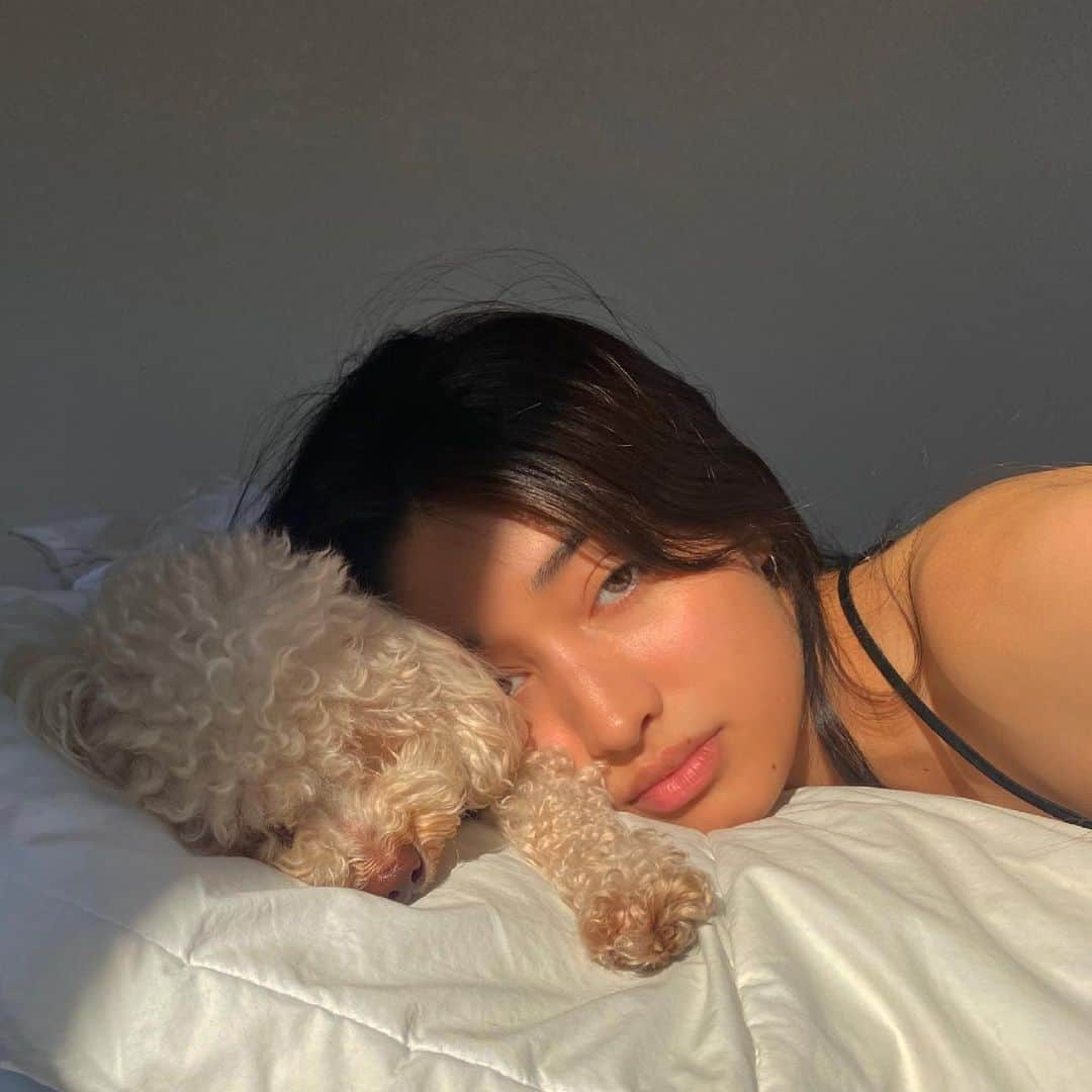 遠藤さくらさんのインスタグラム写真 - (遠藤さくらInstagram)「mornings with bella🌤」6月12日 11時34分 - offi.sakura