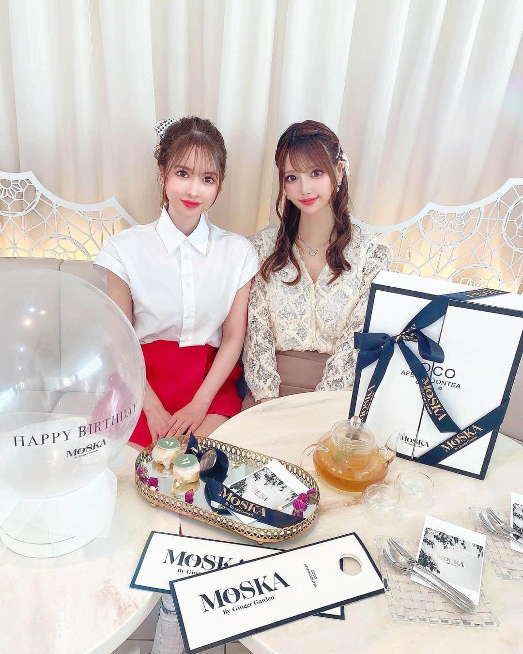 桜咲乃愛さんのインスタグラム写真 - (桜咲乃愛Instagram)「ゆめちゃんとMOSKACafe☕*°  全てが可愛かった💕予約ありがと♡♡  #MOSKA#MOSKAcafe#青山カフェ」6月12日 16時43分 - noasama1101