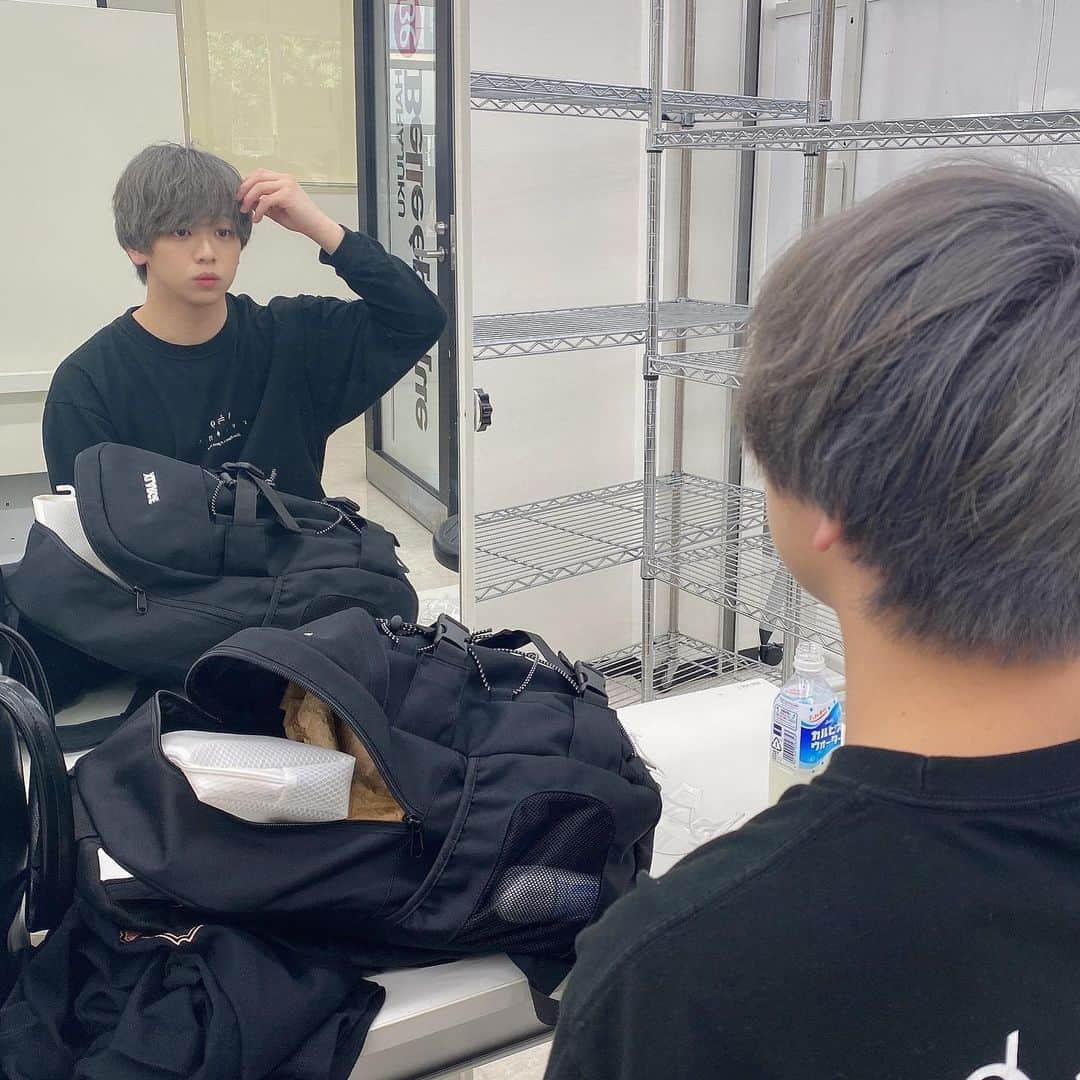 加藤勇也さんのインスタグラム写真 - (加藤勇也Instagram)「・ ・ ・けんたが撮ってくれたぁ！ ・はるとのカバンさん笑」6月12日 19時21分 - jb_yuya_0630