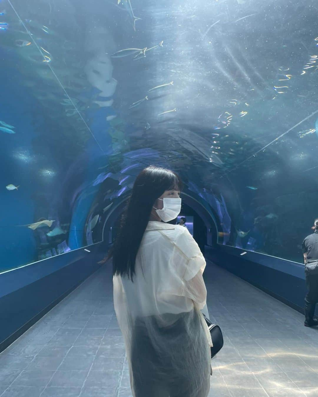 吉田莉桜さんのインスタグラム写真 - (吉田莉桜Instagram)「🐠🐠🐠 ・ ・ ・ ・ ・ 色んな水族館に行きたい…💭❤️ #水族館 #海」6月12日 19時14分 - yoshida_rio_official