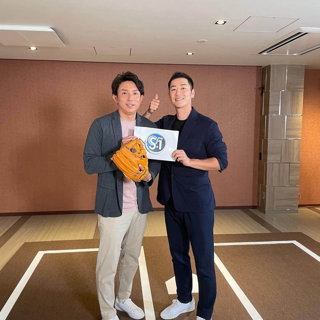 のインスタグラム：「TBS  6月13日 深夜 00:00〜00:50  S☆1 良かったらご覧になって下さい🙏  #川﨑宗則 #西岡剛」