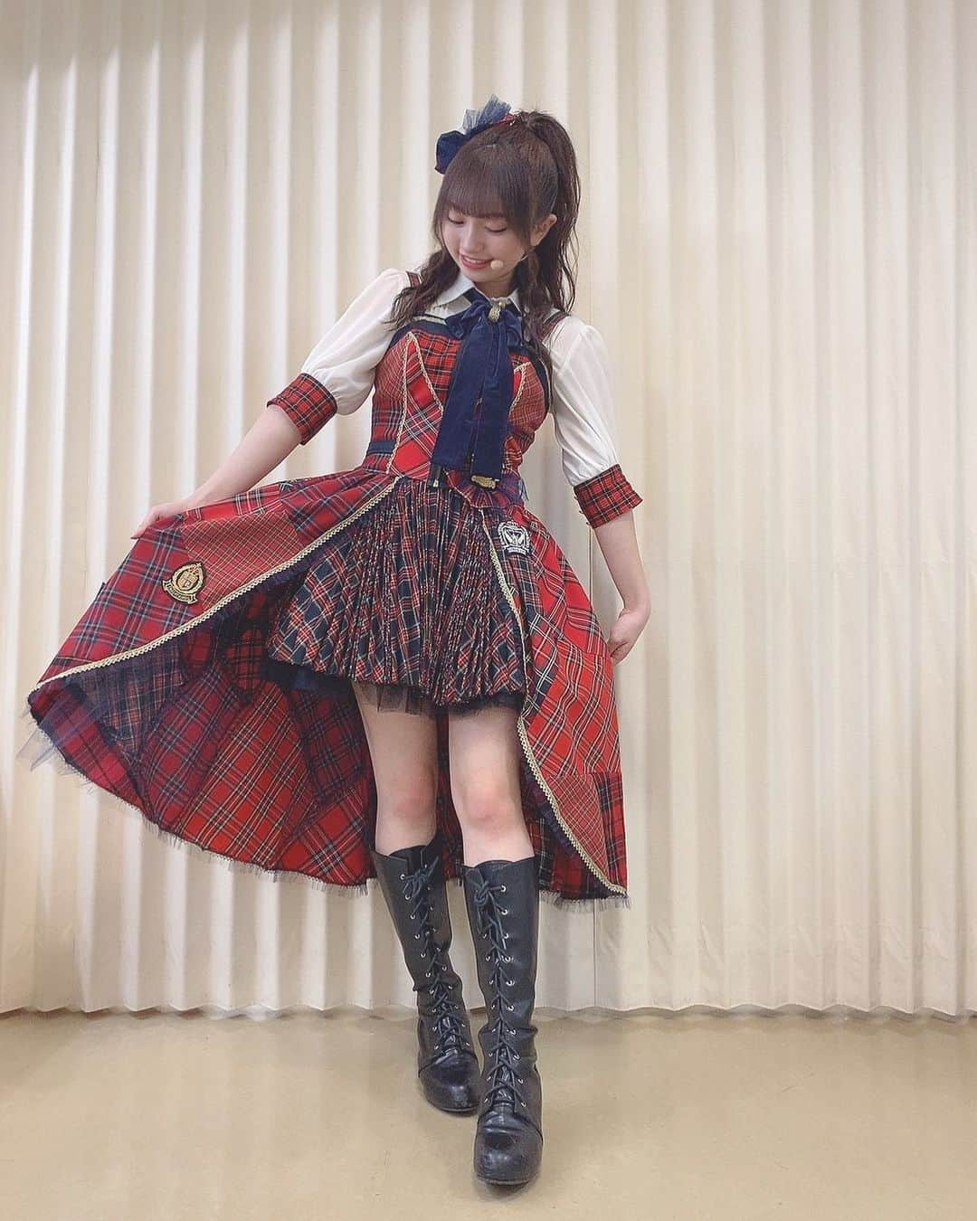 奥原妃奈子のインスタグラム：「衣装がかわちい🍒💗」