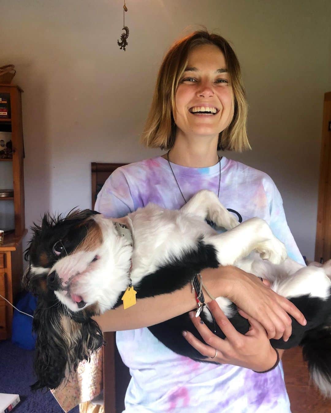 ブリジット・マルコムのインスタグラム：「Seems redundant to call this photo happiness but here we are #goodbois」