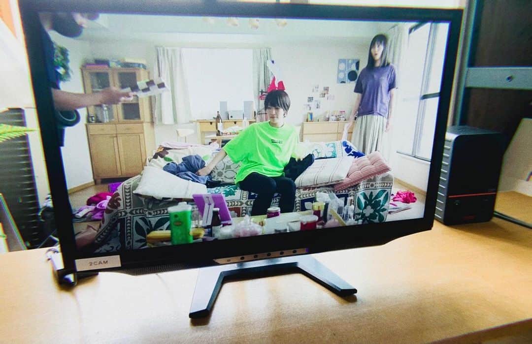 工藤綾乃のインスタグラム：「ドラマ 「孤独のおそうじ時間」女子編 にて主演をつとめます！！ 親友役の眞嶋優さんとの写真。 放送日、放送先、その他情報は追って報告しますね 少々お待ち😋」