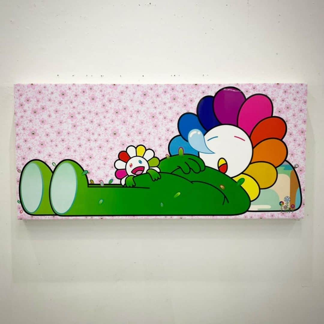 村上隆さんのインスタグラム写真 - (村上隆Instagram)「New painting.」6月13日 16時46分 - takashipom