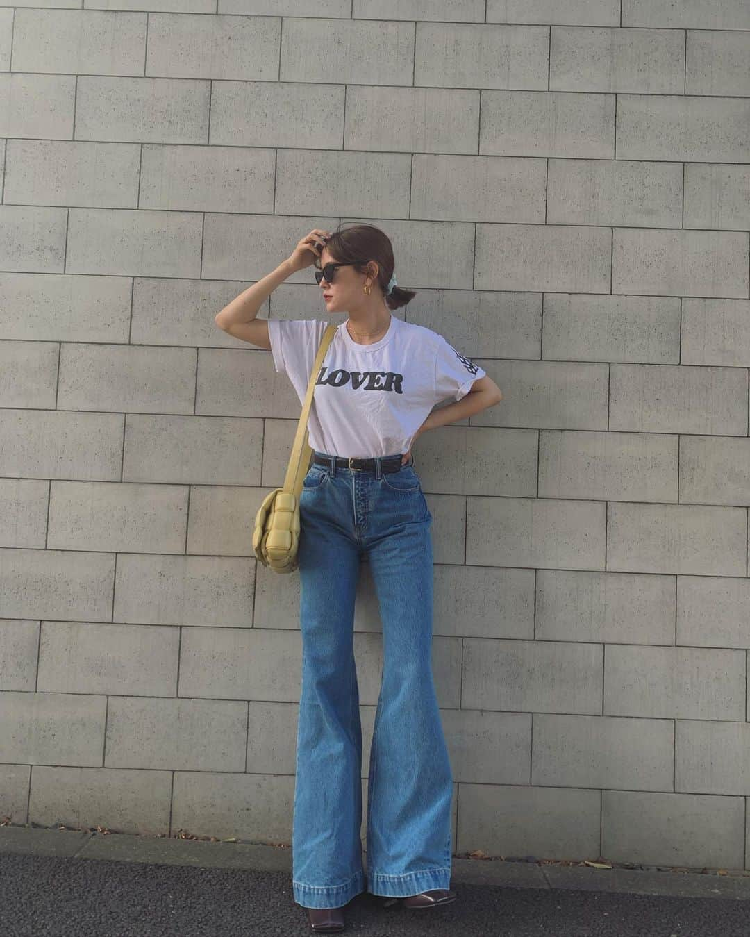 emmaさんのインスタグラム写真 - (emmaInstagram)「🌀  tops : @biancachandon  bottoms : e/s @sly_official × @okss2121  bag : @newbottega  shoes : @throw_by_sly」6月13日 16時59分 - okss2121