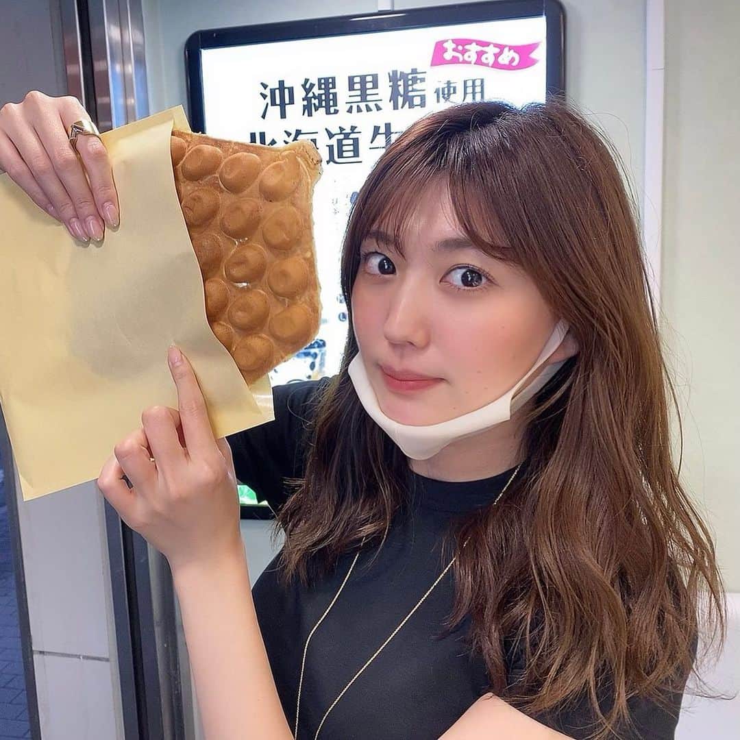 岩﨑名美さんのインスタグラム写真 - (岩﨑名美Instagram)「甘いものほぼ食べないけど これだけはだいすき🥺🥺💛」6月13日 19時48分 - nami_iwasaki