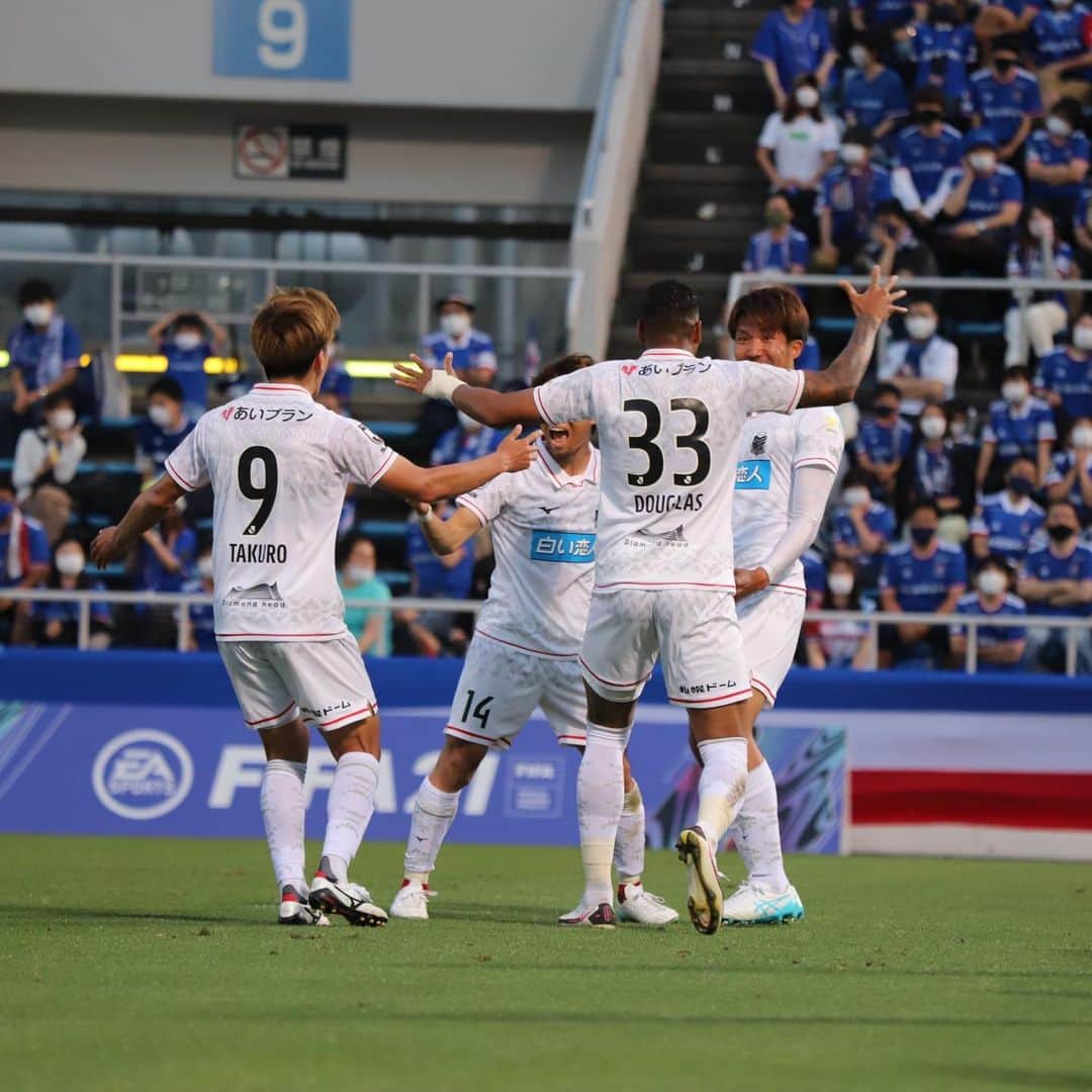 柳貴博のインスタグラム：「応援ありがとうございました！  コンサドーレ札幌初ゴール💪  #勝利 #コンサドーレ札幌 #柳貴博」