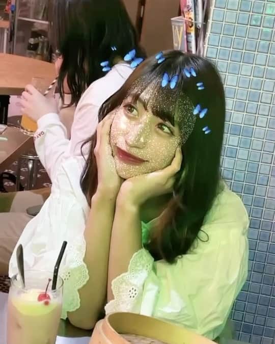 松本莉恋のインスタグラム：「🦋 #タイペイズ #名古屋 #栄 #tipeis #nagoya #sakae #cafe #セルフィー #セルカ #自撮り #自撮り女子 #他撮り #推してください #アイドル  #いいね返し #selfie #selca #girl #makeup #instagood #instalike #instadaily #instafood #followｍe #lfl #l4l #idol #japanese #japanesegirl #02년생」