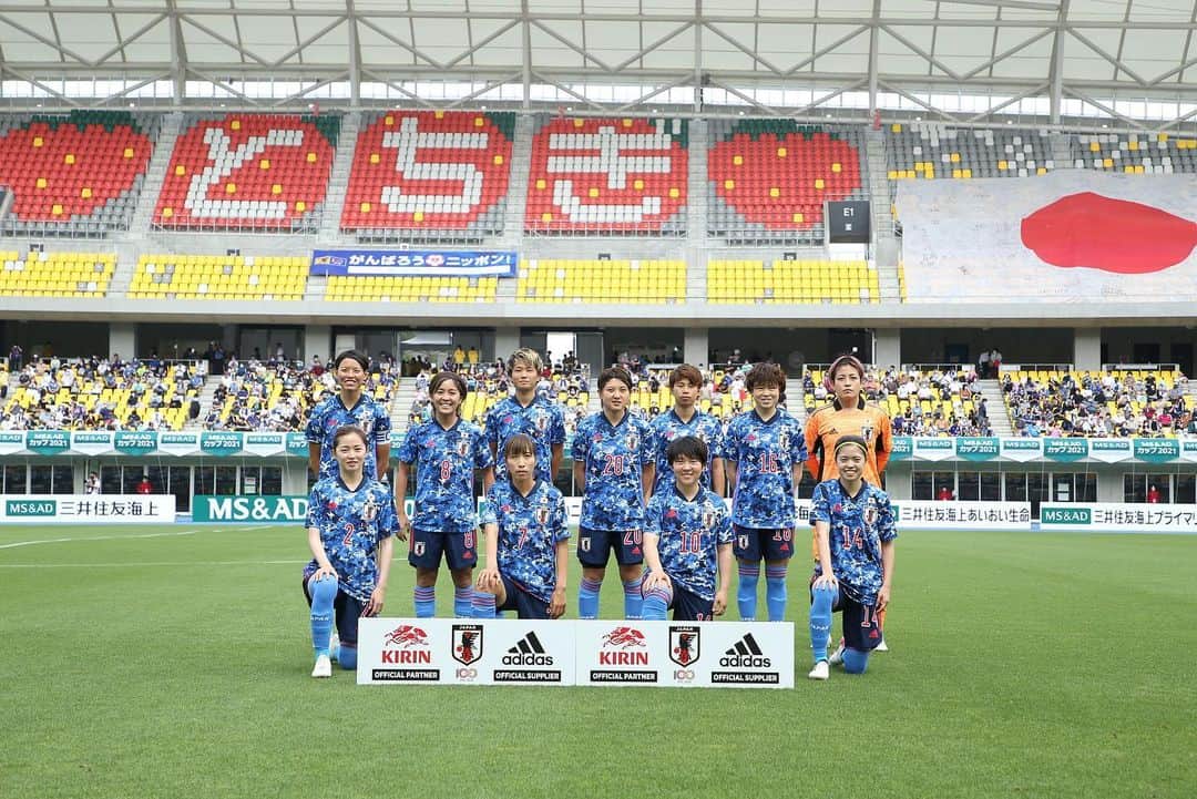 清水梨紗のインスタグラム：「. vs.ウクライナ🇺🇦 vs.メキシコ🇲🇽  応援ありがとうございました！！  ©︎JFA #なでしこ  #なでしこジャパン」