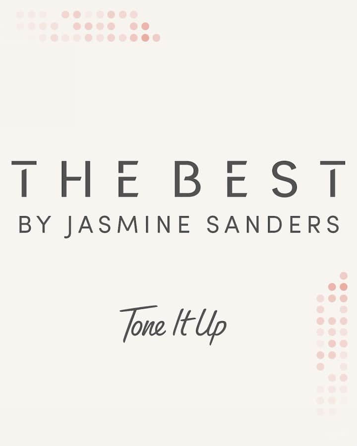 ジャスミン・サンダースのインスタグラム：「You all know that I’ve been working on something really special and I’m so excited to finally share it! I’ve collaborated with the amazing team @ToneItUp to launch my first-ever fitness program! Fitness has always been a huge part of my life and I can’t wait to share this with you. My program is designed for total body results for all bodies! It will help you reach your ultimate potential and to be your best- That’s why I named it #TheBestByJasmineSanders! Click the link in my bio to join and use code THEBEST for 20% off. 💪🏽✨💗」