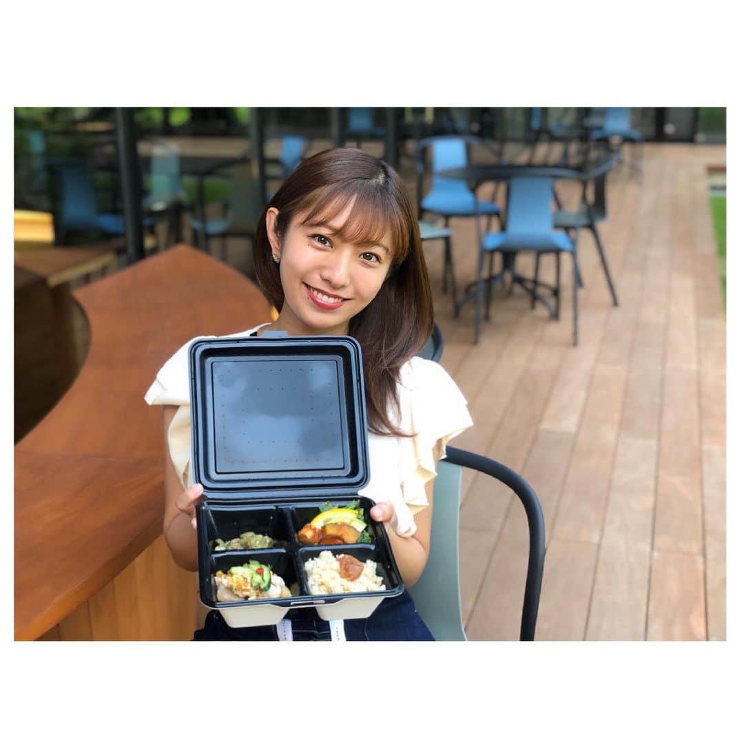 白戸ゆめのさんのインスタグラム写真 - (白戸ゆめのInstagram)「🍱 . KSB Instagram🎤✖️ヒルペコ🍽 「アナペコ」のコーナーで テイクアウトランチを紹介しました🥡✨ . 高松市古新町にある 「good food studio CARDAMON」 ( @studio_cardamon )さんです🌿 . 詳しいリポートは @ksb_announcer  または @hirupeco.5ch で🐱 . とってもおいしかったです💓満腹です🥺 ごちそうさまでした！！ ランチがおいしいとニュースも頑張れます🔥笑 . 今週は毎日！ニュースパお願いします🌷 . #ksb #アナウンサー #ランチ #カルダモン #玄米 #彩 #健康ごはん #ヒルペコ」6月14日 20時10分 - yumeno.s_