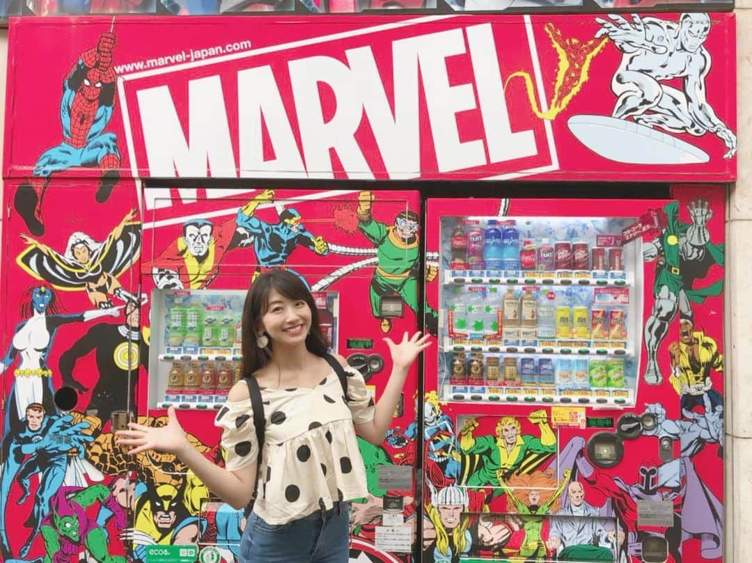 関根ささらさんのインスタグラム写真 - (関根ささらInstagram)「#ヤマシロヤ の #MARVEL自販機 がまもなく見納めということで……🥺💭 . . これは2019年の写真。笑 6/20までみたいです、、！！！😭 もう一度見に行きたかったけどもう行くタイミングなさそう…行ける方はぜひ😭😭🙏 . . #yamashiro #yamashiroya #marvel #marvelcomics #marvelvendingmachine #vendingmachine #tokyo #ueno #上野 #東京 #マーベル #マーベル自販機 #自販機 #自動販売機 #マーベル好きと繋がりたい #throwback #throwbackthursday」6月15日 11時22分 - sasarasekine