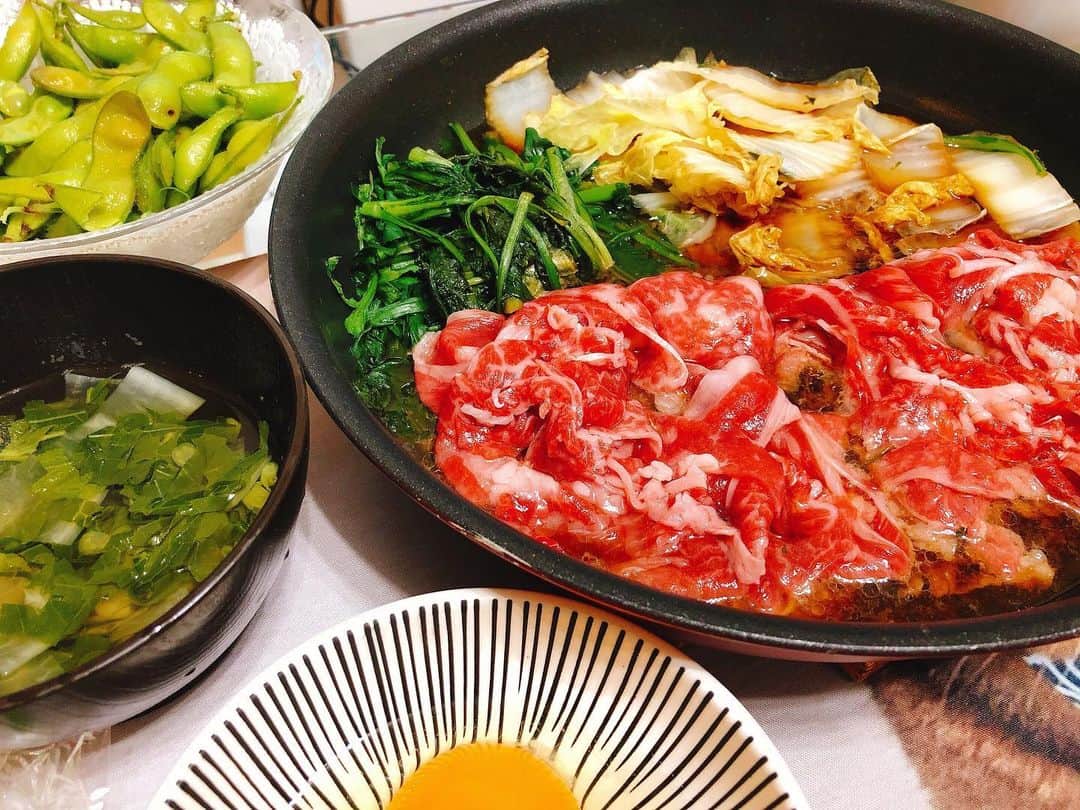 佐野千晃のインスタグラム：「美味しい野菜と美味しいお肉でレシピ無限大！！！� � 料理は作るのも食べるのも大好き🤤� � 冷蔵庫が野菜でいっぱい幸せー！！！� � #ちゃー飯 #チャークッキング #yummy #Delicious #good #love #handmade #made #in #moana #instagram #instagohan #instafood #美味しい�」