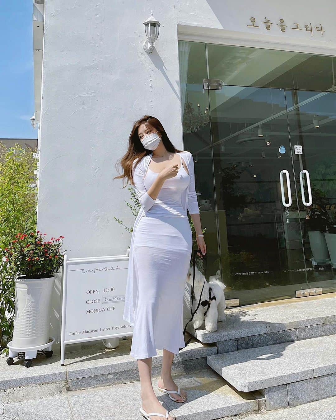 Choi Somiさんのインスタグラム写真 - (Choi SomiInstagram)「⠀⠀⠀⠀ #글랜더 #glander  꾸안꾸 스타일에 최적화된 쓰리피스 아이 예뻐🌿🌱🍀🍃💚」6月15日 21時49分 - cxxsomi