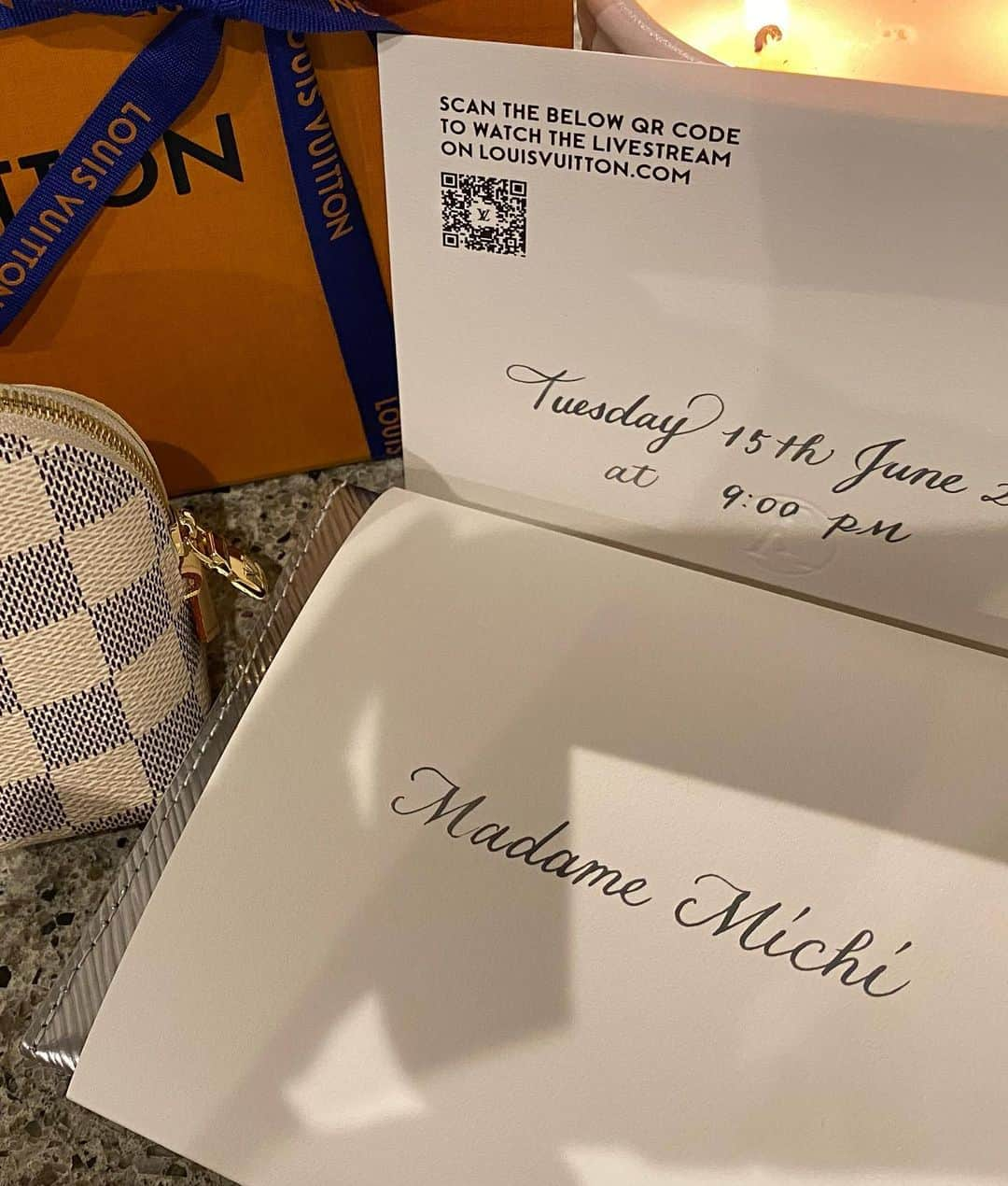 ミチさんのインスタグラム写真 - (ミチInstagram)「@louisvuitton 2022 ウィメンズ　クルーズコレクション発表されましたね⚓️🤍 お仕事終わり急いで拝見しました、素敵でした、、、💭  @louisvuitton @nicolasghesquiere #LVCRUISE #louisvuitton」6月15日 23時23分 - mi0306chi