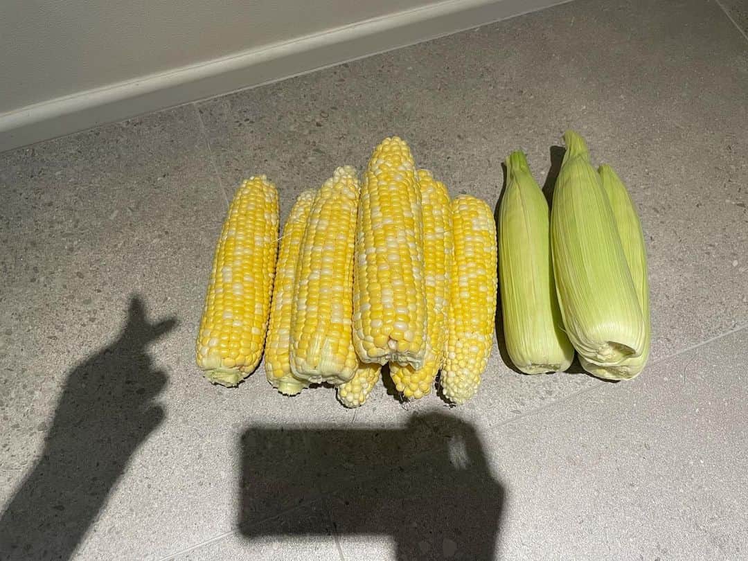 チョン・ソミンのインスタグラム：「옥수수🌽」