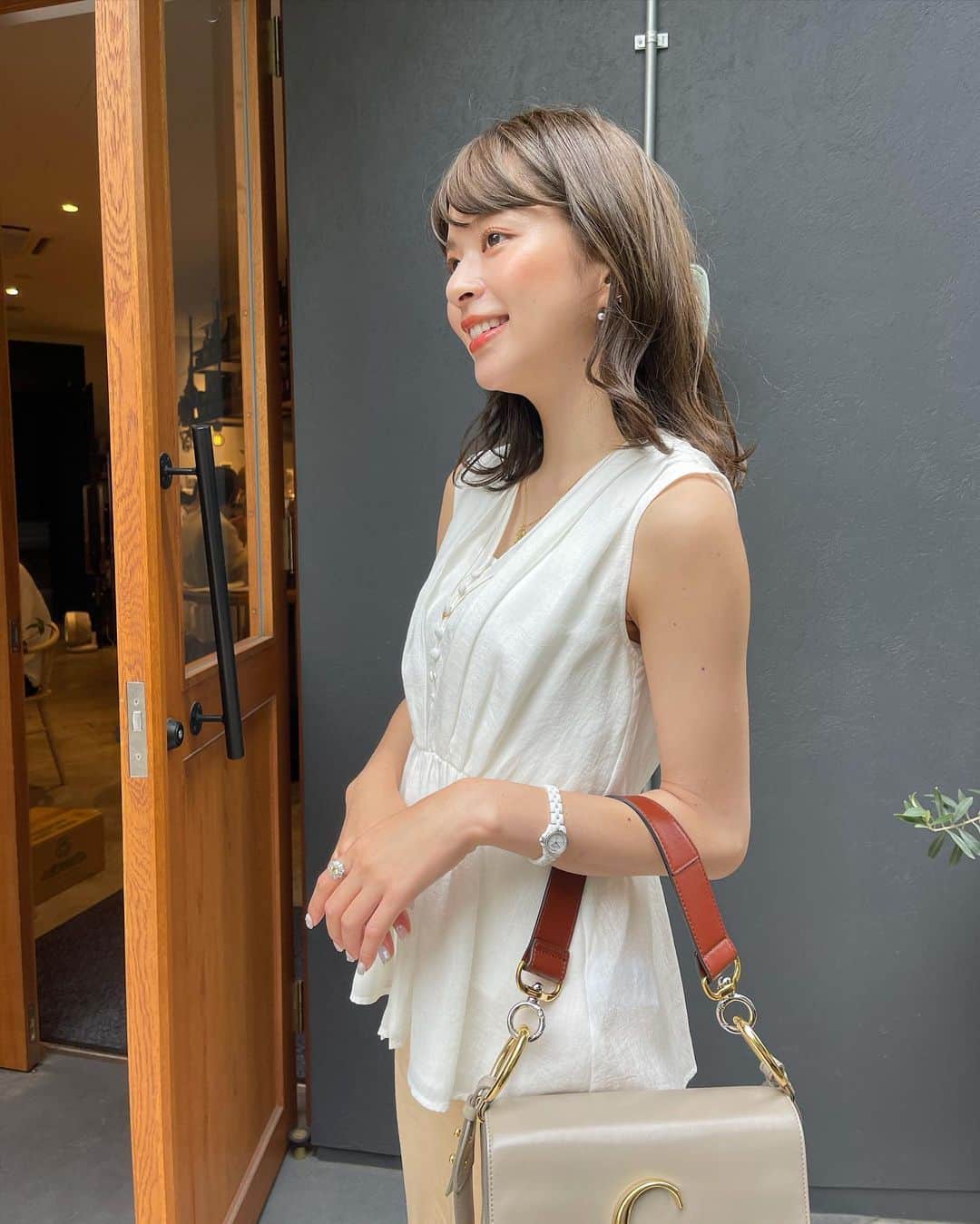 沖田愛加さんのインスタグラム写真 - (沖田愛加Instagram)「この組み合わせすきー！♡ オレンジ着ると一気に夏ーっていう気分🌙」6月16日 21時06分 - okita_aika